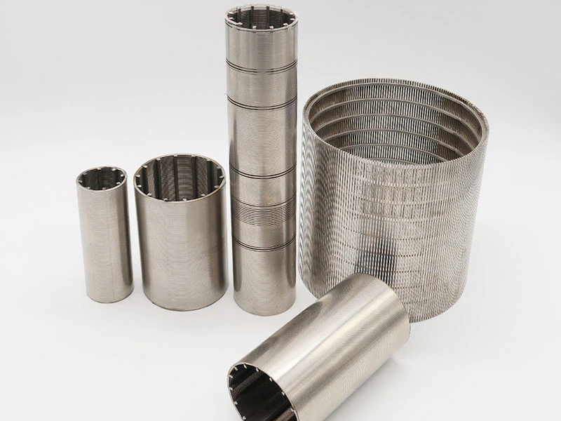 stainless steel wedge wire screen cylinders