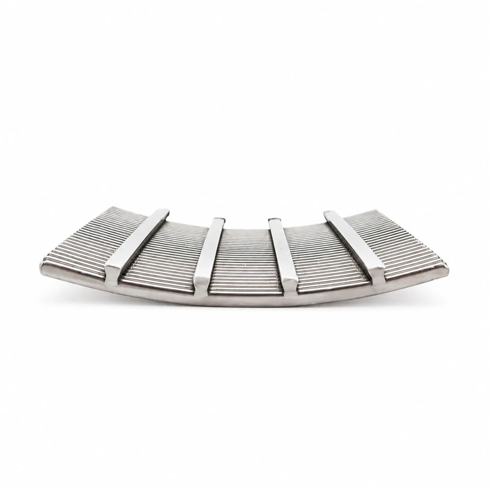 stainless steel wedge wire sieve bend screen, curved johnson wire panel for solid liquid separation