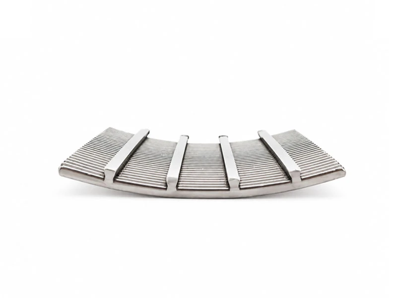 stainless steel wedge wire sieve bend screen, curved johnson wire panel for solid liquid separation